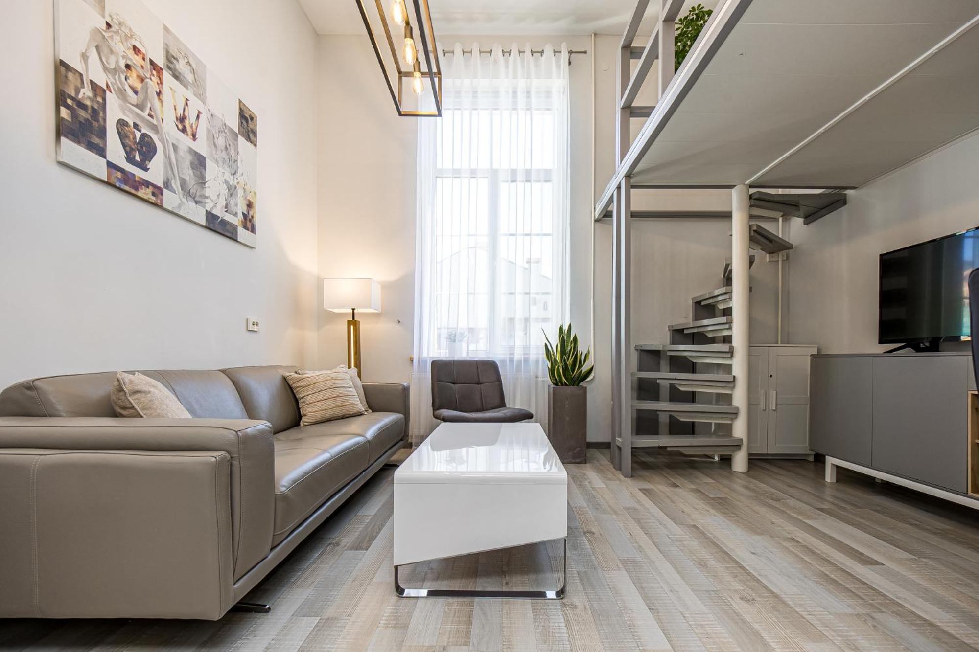 Loft Apartment In Klaipeda Oldtown Екстер'єр фото